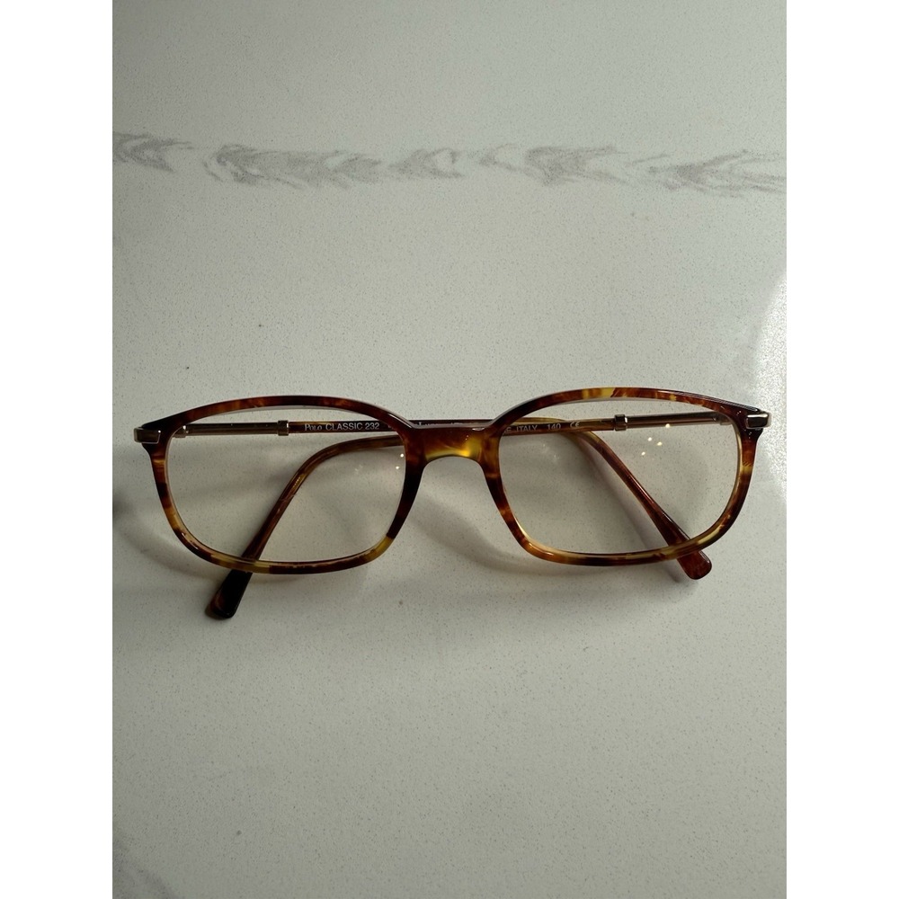 Vtg POLO Ralph Lauren 232 Classic Eyeglasses Italy Tortoise Retro YTZ 140